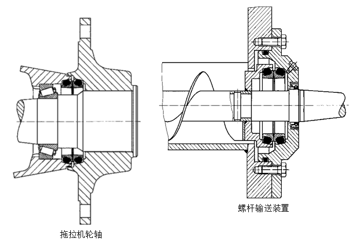 浮動(dòng)油封結(jié)構(gòu)圖 浮動(dòng)油封結(jié)構(gòu)圖