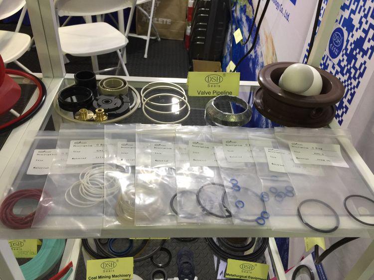 各種工況用橡膠O型密封圈、蝶閥密封件及壓裂球