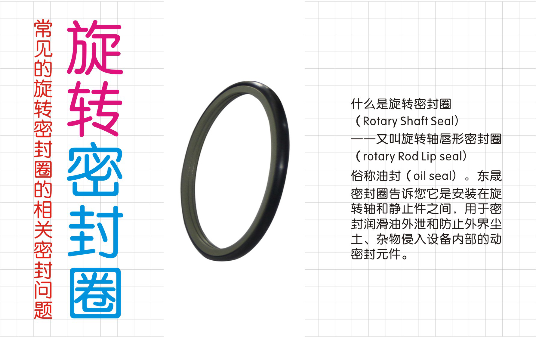 常見的旋轉(zhuǎn)密封圈的相關(guān)密封問題？之一