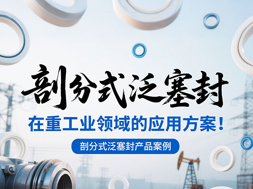 剖分式泛塞封產品案例 ? 在重工業(yè)領域的應用方案!
