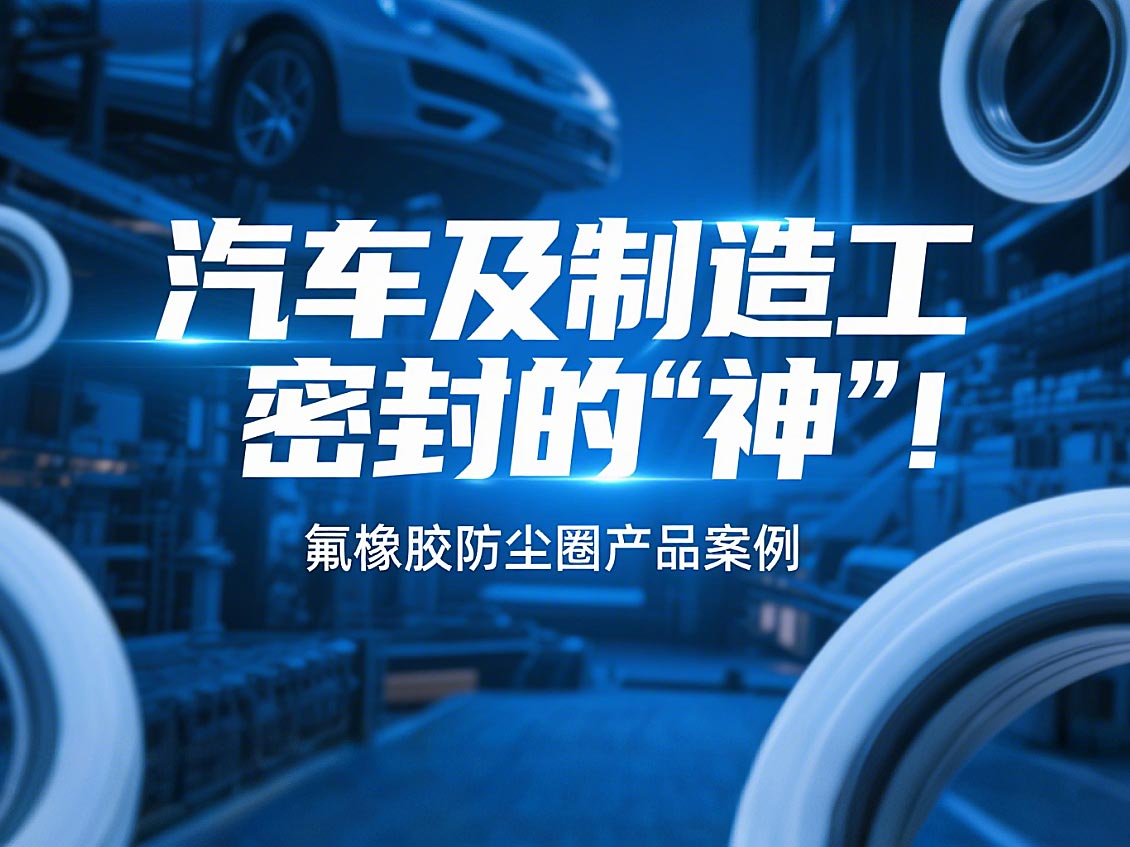 氟橡膠防塵圈產(chǎn)品案例 ? 汽車(chē)及制造工業(yè)密封的“神”！