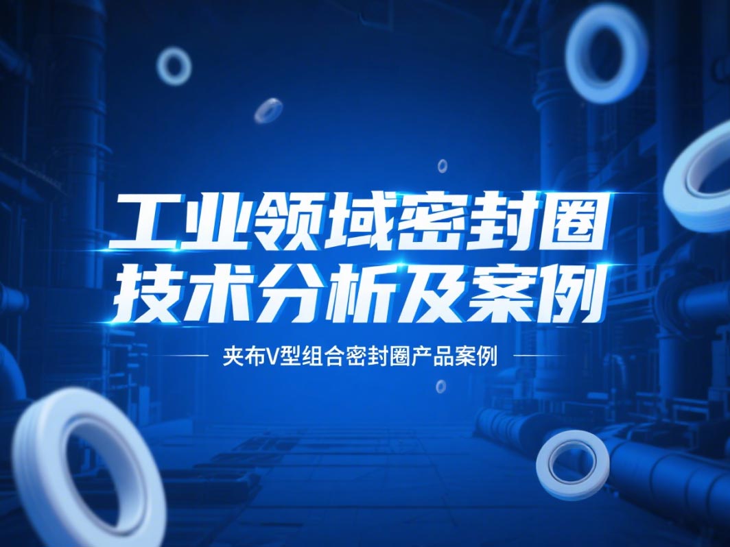 夾布V型組合密封件 ? 工業(yè)領域密封件技術分析及案例!