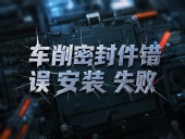 車削密封件安裝失敗案例丨工程師最怕的3個操作錯誤！？