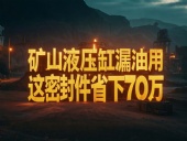 液壓缸老是漏油？礦山上用這密封件，一年省下70萬！?